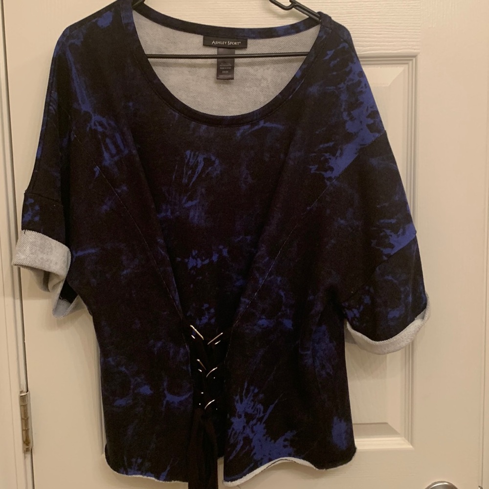 Ashley Stewart Tie-up Shirt